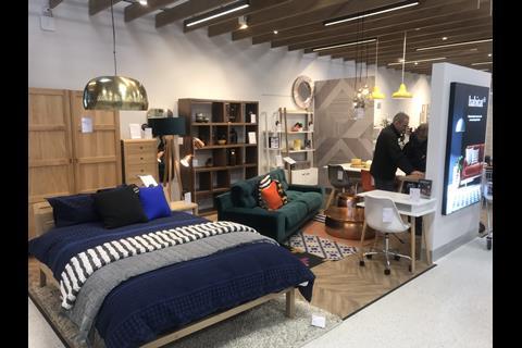 For the first time since opening its first mini Habitat shop-in-shops, Sainsbury's has taken down the segregating walls to create more of a department store feel.